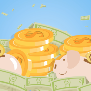 Coins and cash