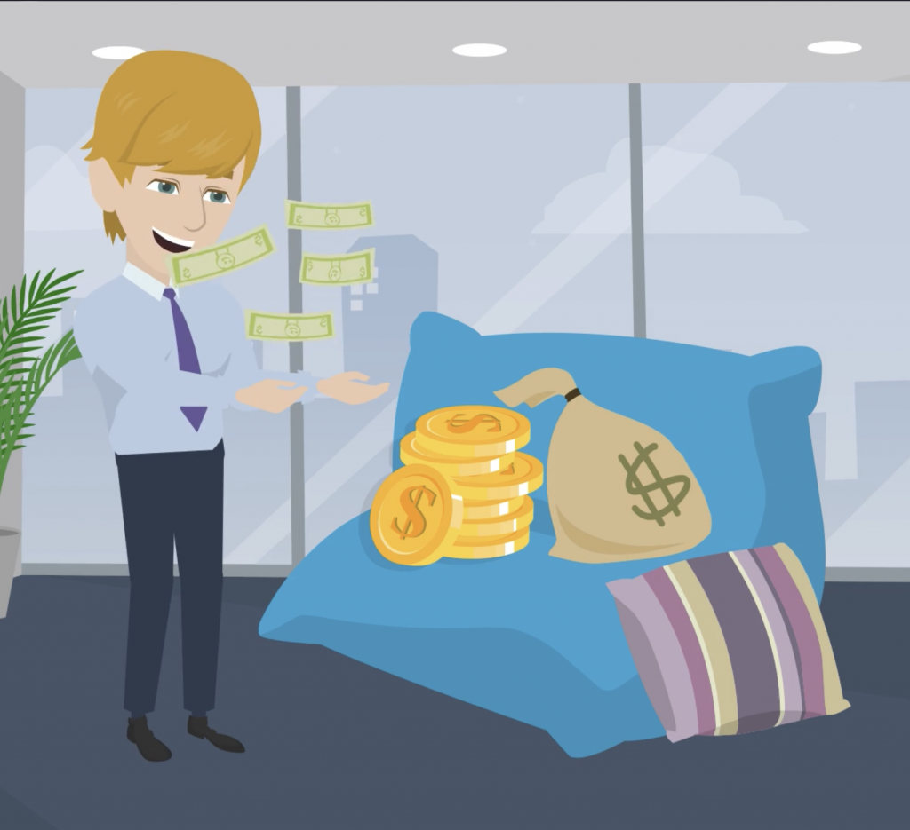 Holding funds to support payroll