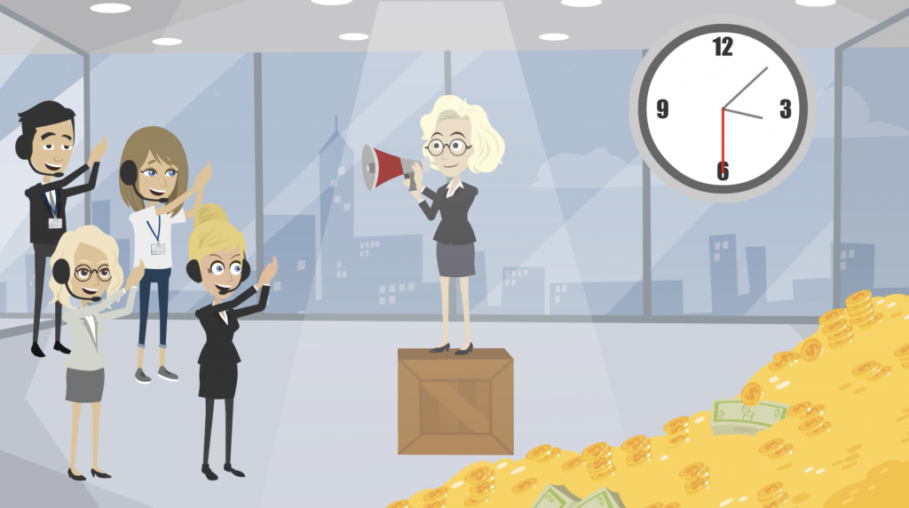 Team working together